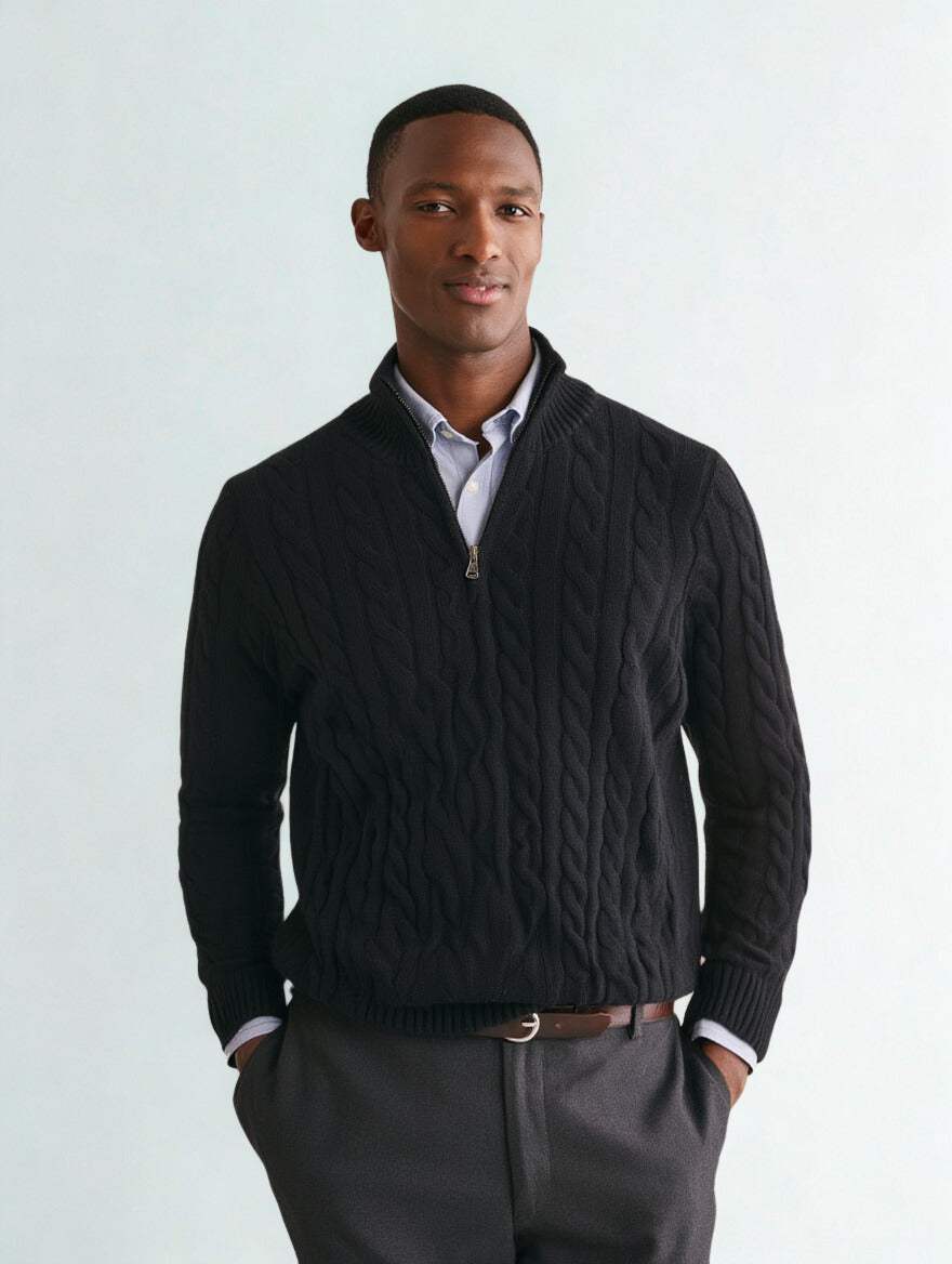 The Sterling™ Cable Quarter-Zip