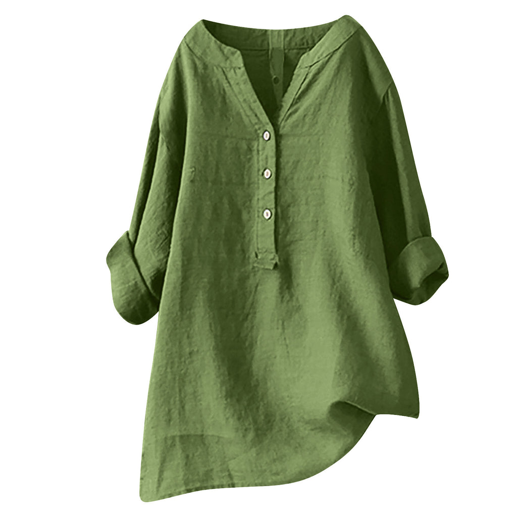 The Freya™ – Airy button-up blouse