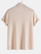 Milan Waffle Knit Polo
