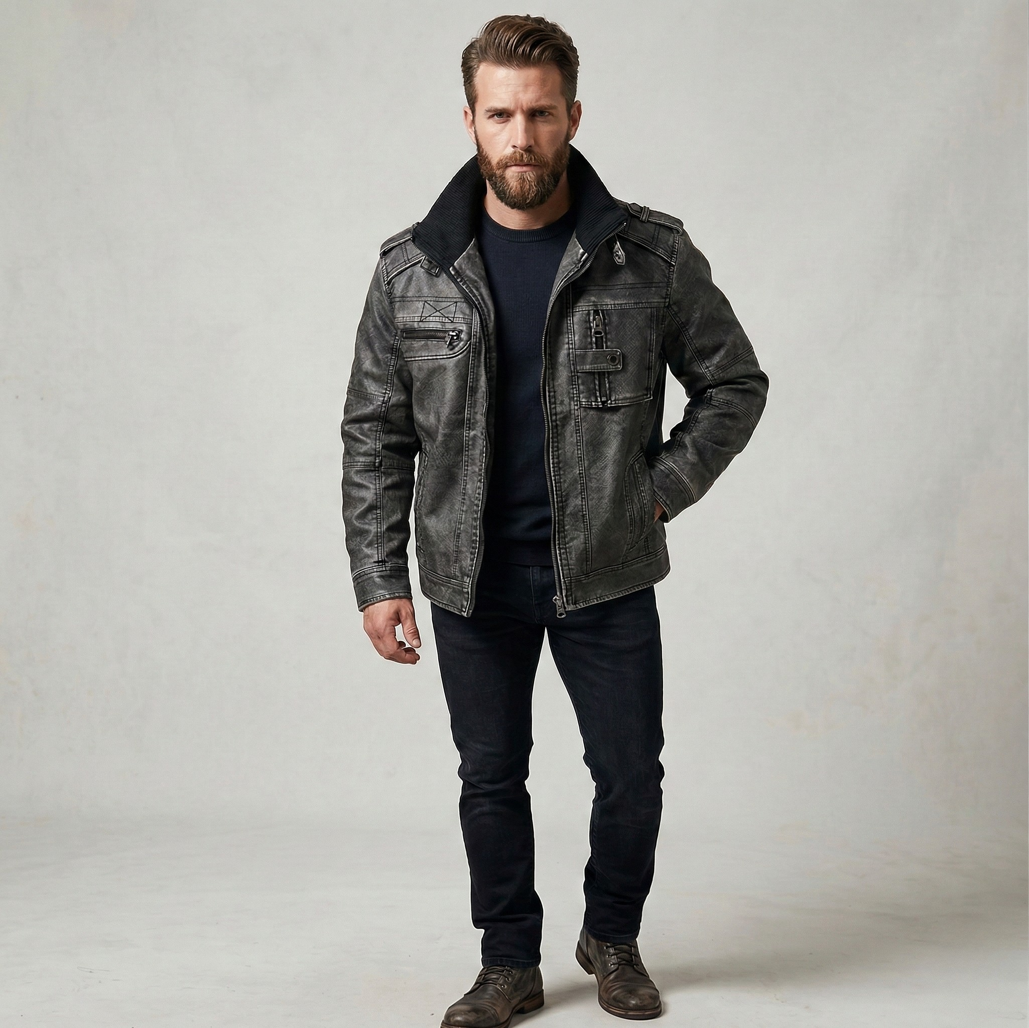The Heritage Drifter™| Leather Jacket