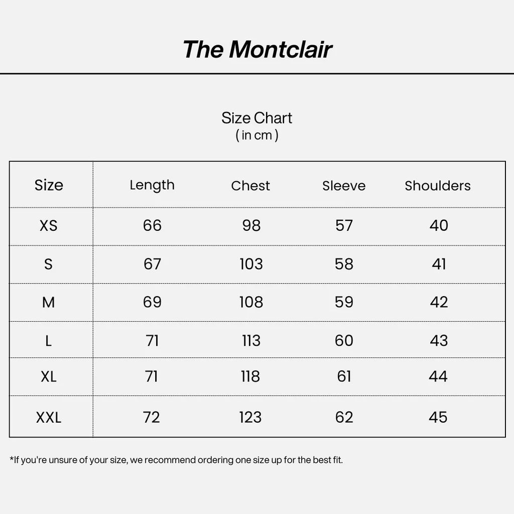 The Montclair™ | Wool Cardigan size guide