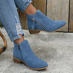 Jenna™| Elegant Zipper Shoes